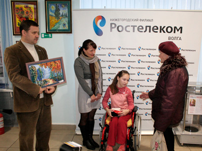 В Доме связи состоялась презентация выставки картин Кати Жирновой