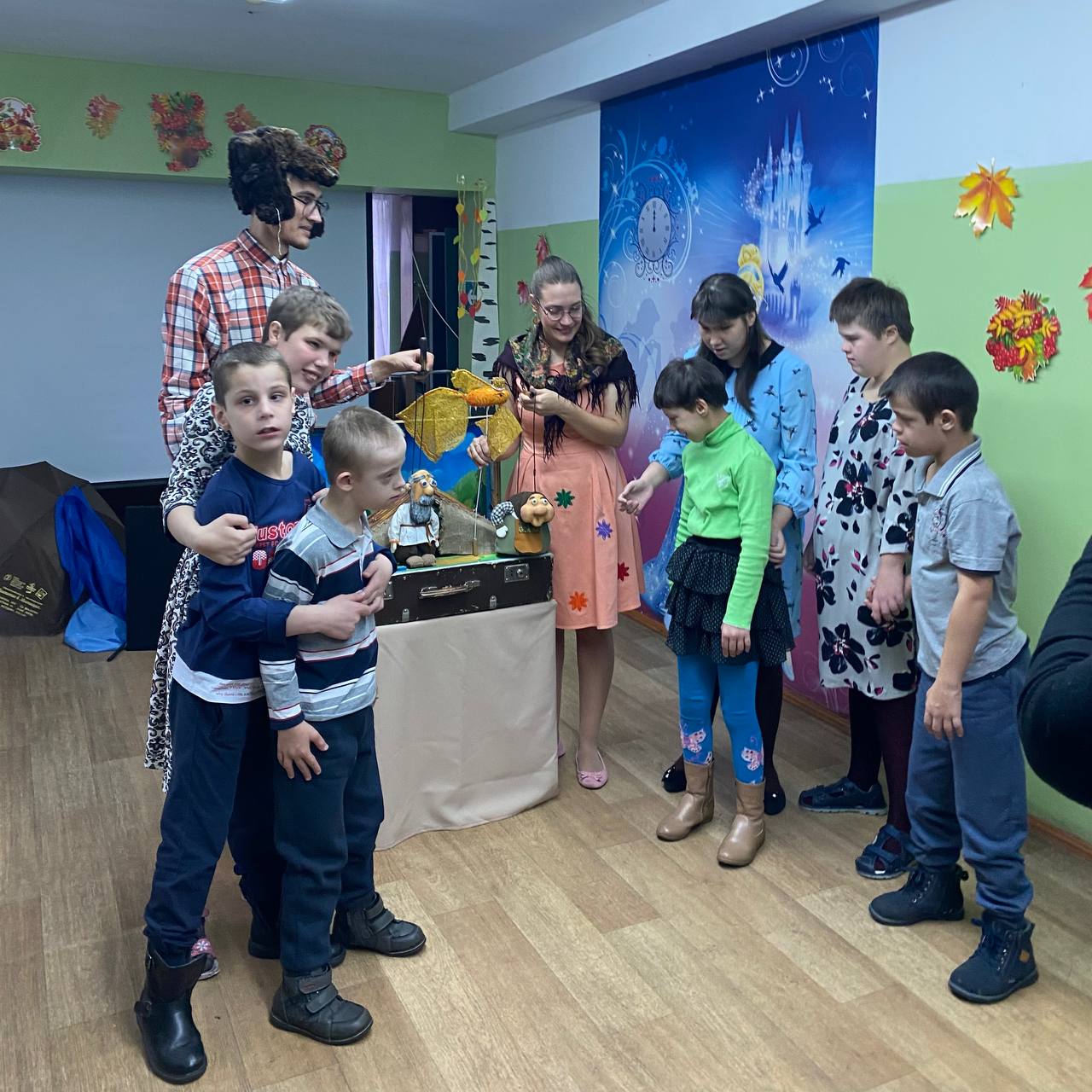 Посещение Замятинского детского дома